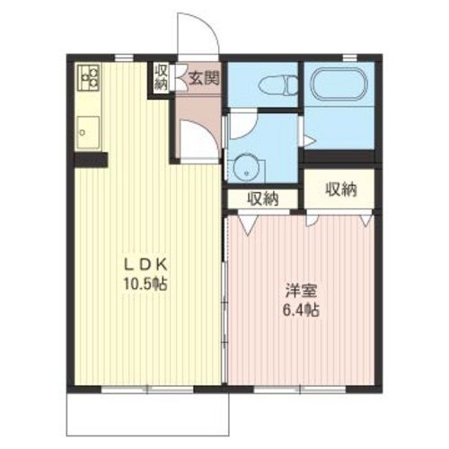 シャーメゾン・ブルー 間取り