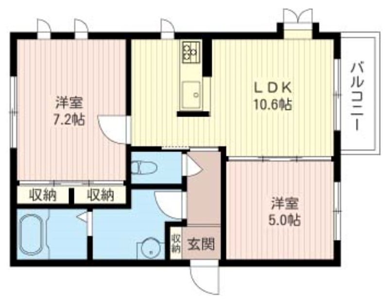 カルフール  間取り