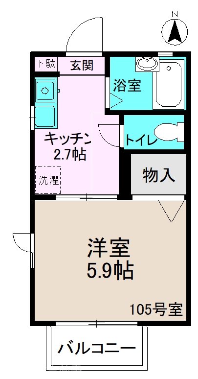 メゾン・サクラ 間取り