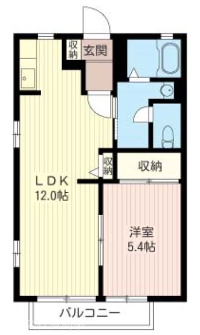 DIAS KUNITACHI 間取り