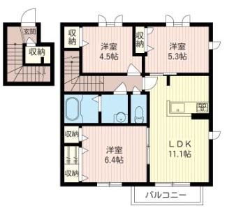 Jコテージ 間取り