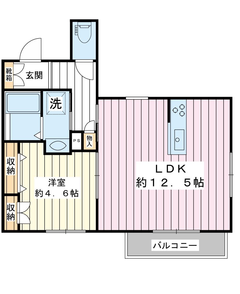 Prendre・Ｍ（プランドール　エム） 間取り