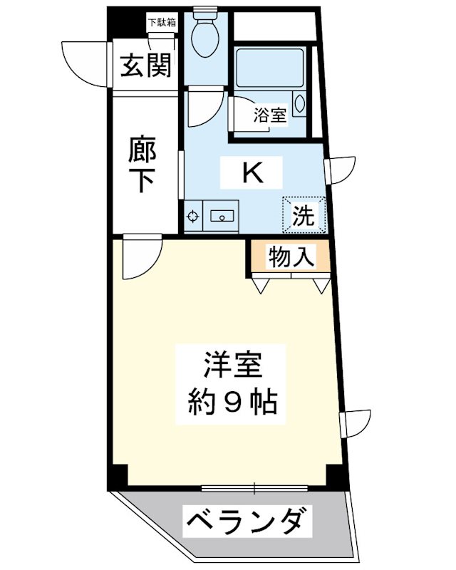 上田第5ビル 間取り