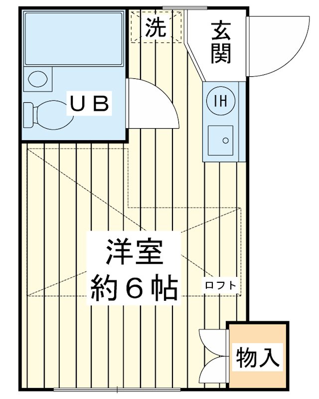 小島ハイツ 間取り
