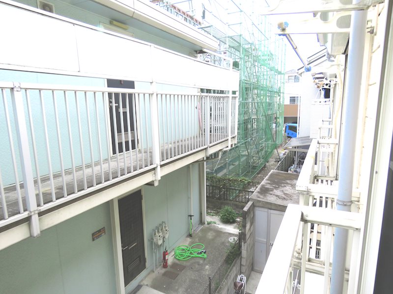 小島ハイツ ベランダ