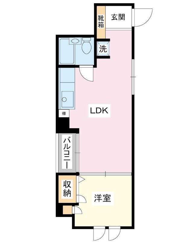 熊川ビル18 間取り