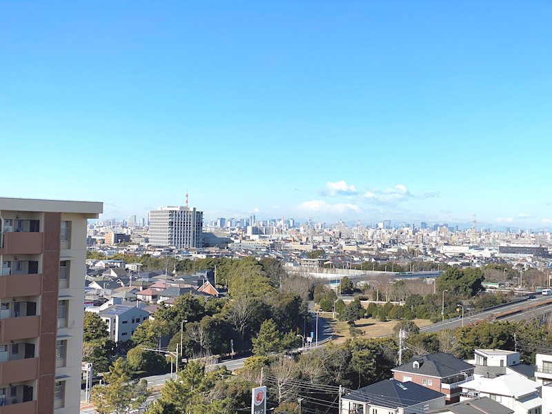 美浜東エステート4号棟 眺望