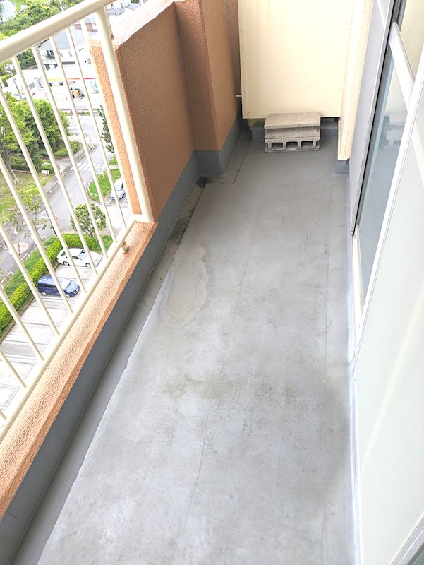 美浜東エステート4号棟 ベランダ