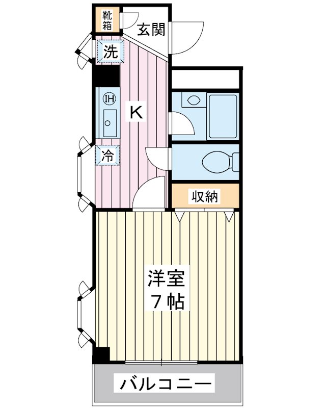サンライズ堀江 間取り