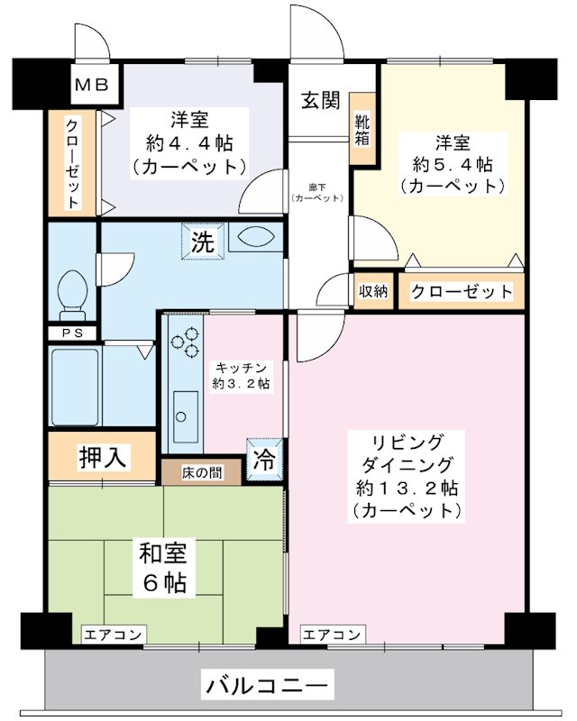 行徳ハイツ 間取り