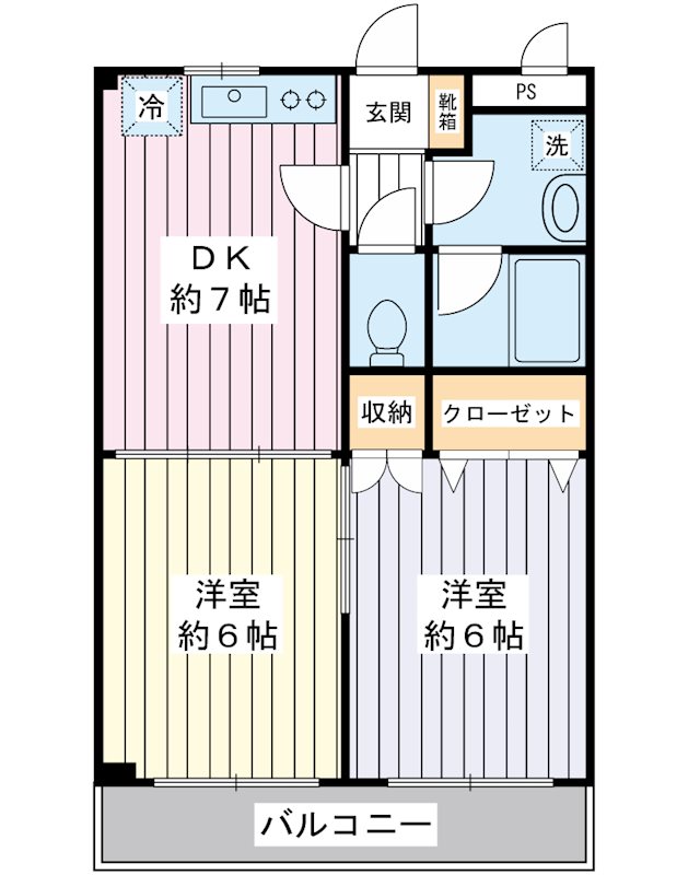 プラザ・ステビア 間取り