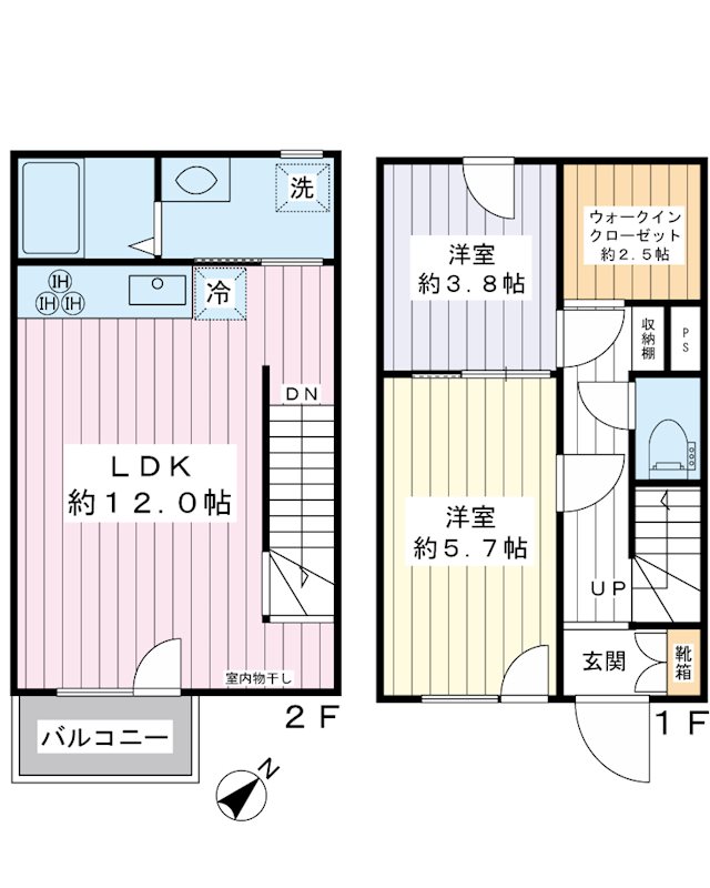 ソーラーレジデンス北栄 間取り