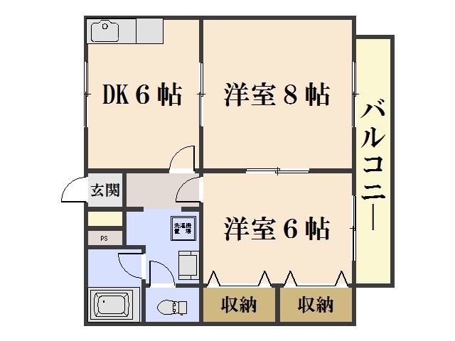 センティアム楷 間取り図
