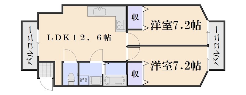 メープルビュー 間取り図