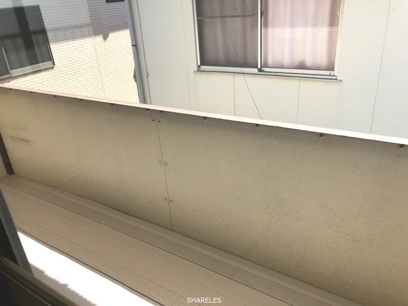 片山貸家　戸建 ベランダ