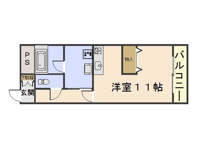 コートシオン 間取り図