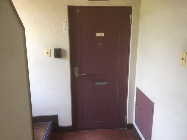 桜橋マンション 玄関
