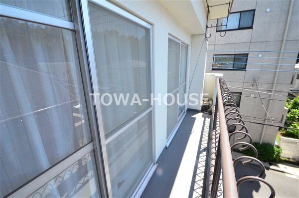 桜橋マンション ベランダ