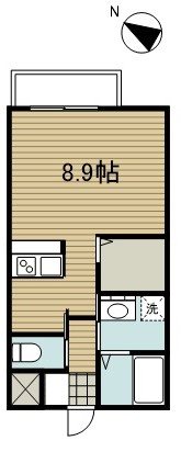 ミニョン保谷 102号室 間取り