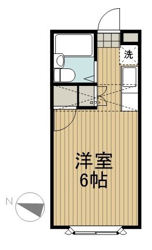 フレンディ向台 102号室 間取り