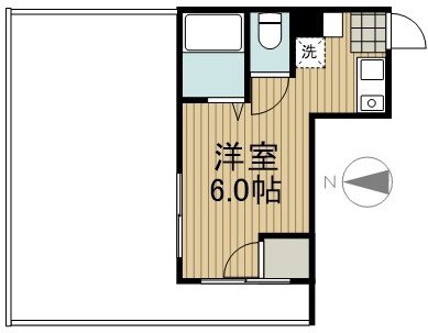 ハイツベルスプリング 603号室 間取り