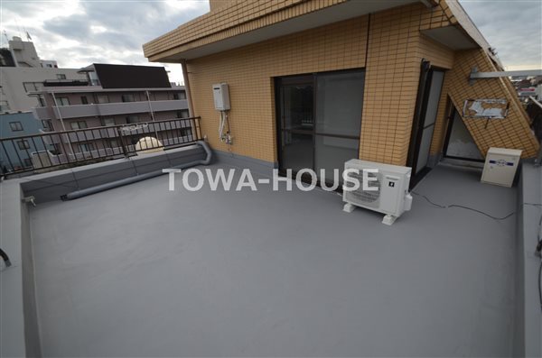 ハイツベルスプリング ベランダ