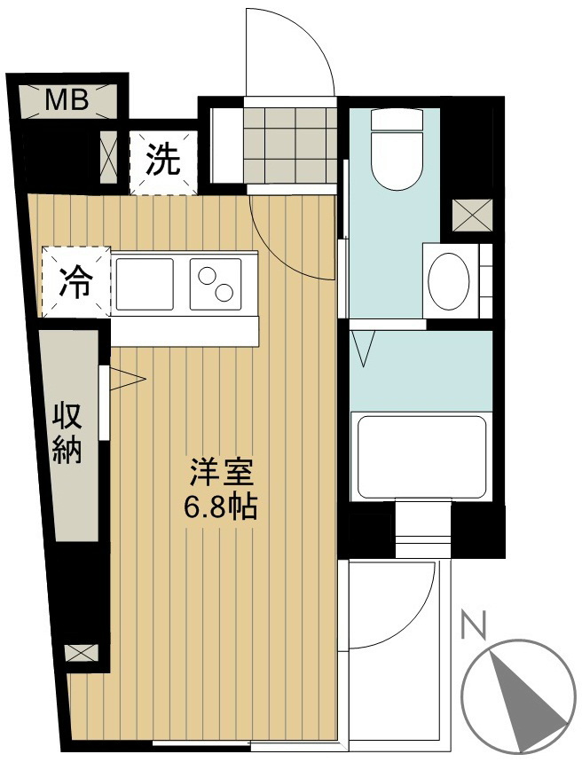 カリーノ三田 間取り図