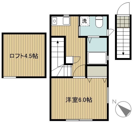 ハレルヤハウス 間取り図