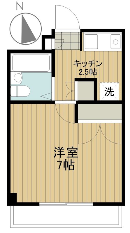 レモンハウス 303号室 間取り