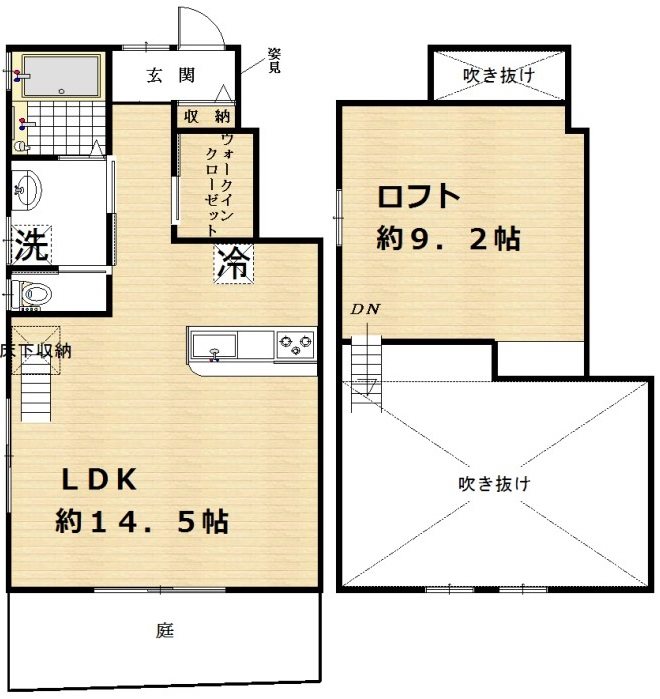 ブリックハウス等々力 間取り