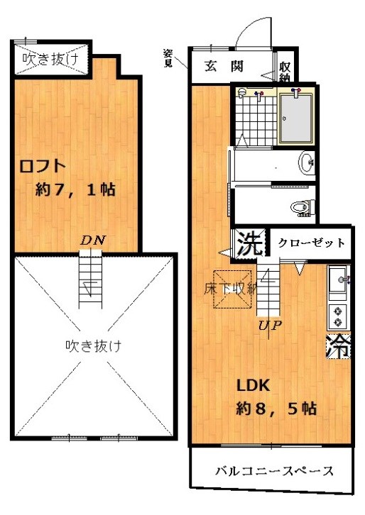 ブリックハウス等々力 間取り