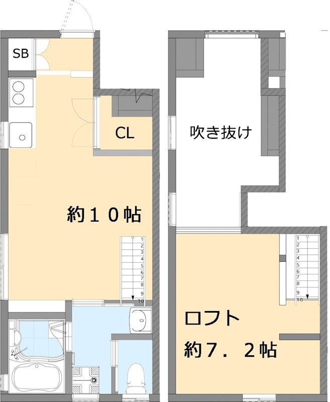 ストリングス桜新町 103号室 間取り