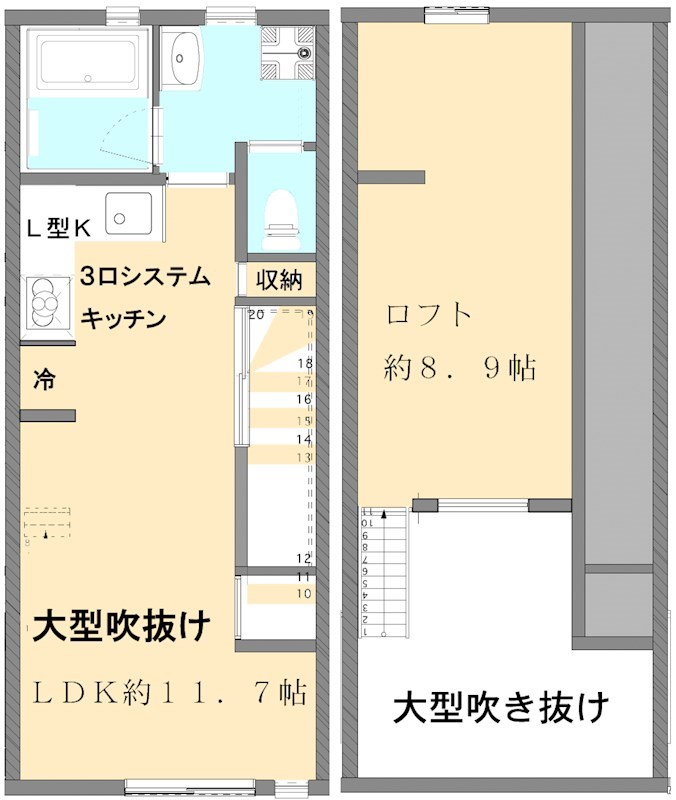 テラス駒沢 間取り