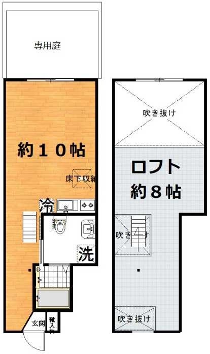 ラカーサ北沢 間取り