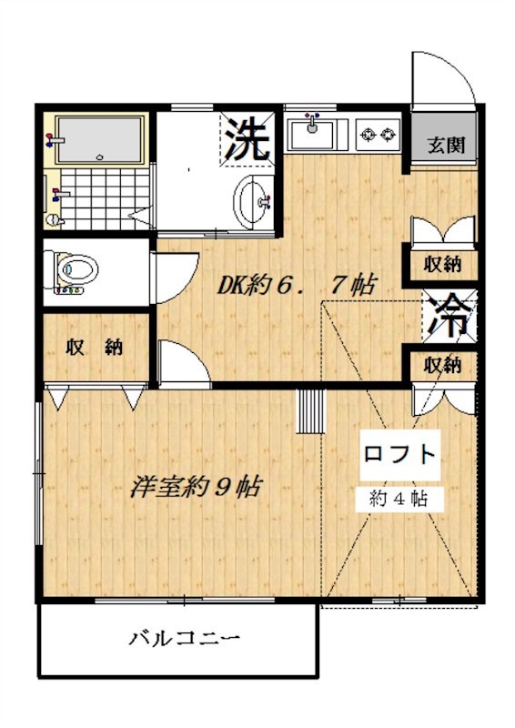 ポルタ上馬 間取り
