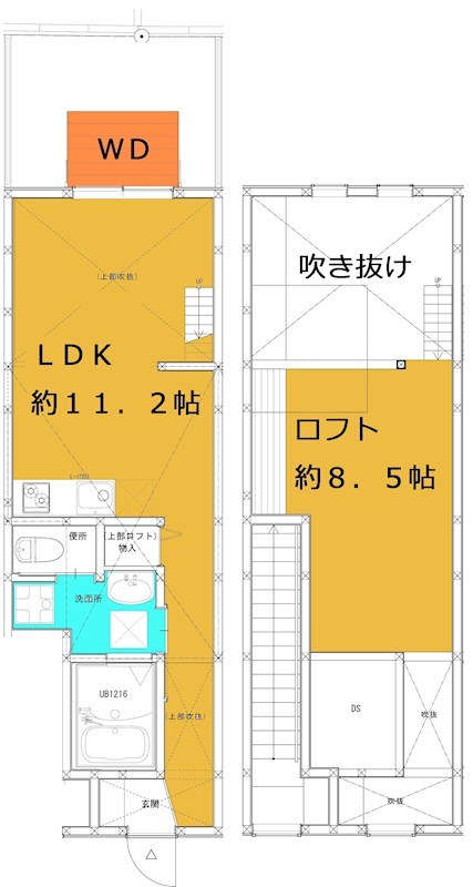 ビータ浜田山 102号室 間取り