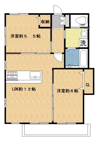 ハイム桜新町Ⅰ 間取り