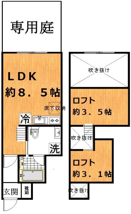 ラカーサ代田 間取り