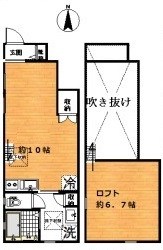 アスール阿佐谷 103号室 間取り