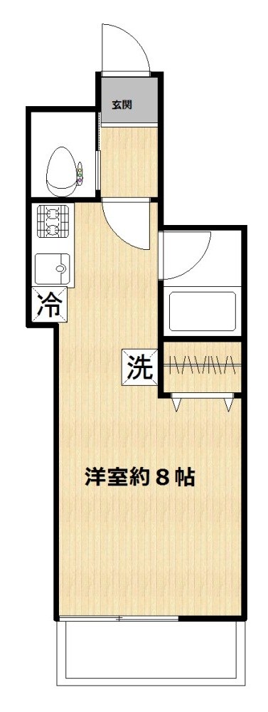 美宝ハイツ 間取り