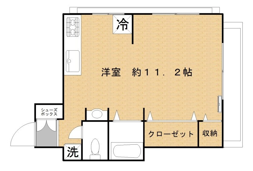 グリーンマンション駒沢 間取り