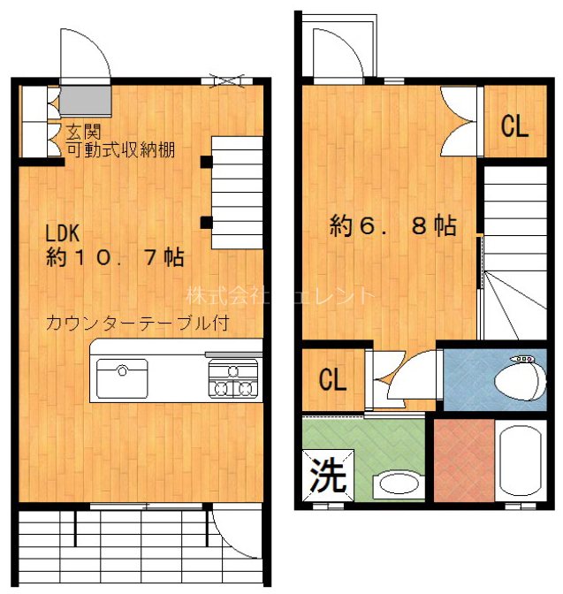 Mine All Mine（マインオールマイン） 間取り