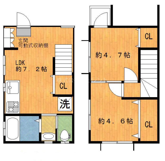 Mine All Mine（マインオールマイン） 間取り