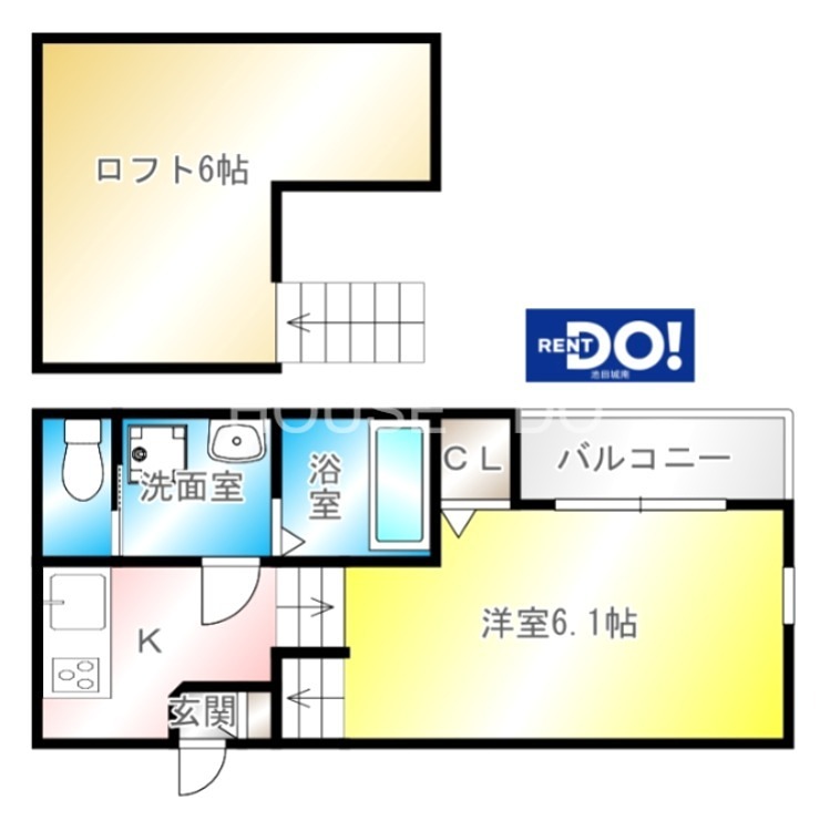 OASIS IKEDA 間取り
