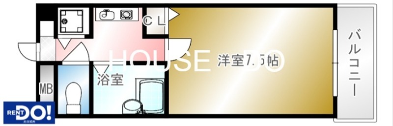 Ponte Rosso 間取り