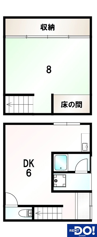 アパート石津 間取り