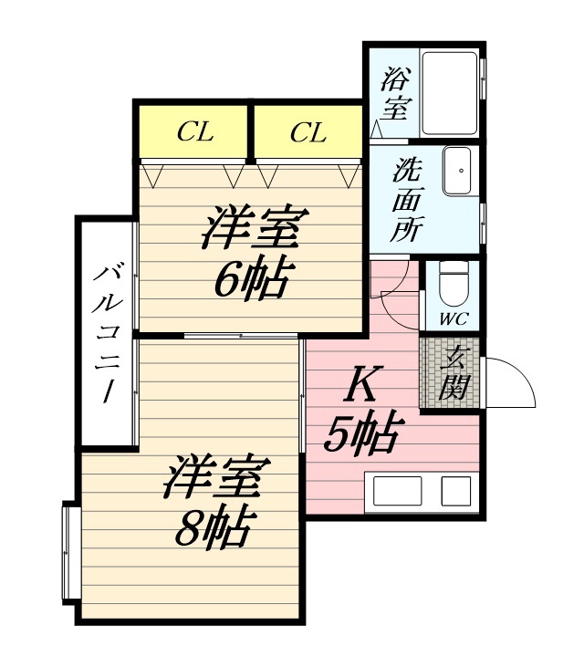 住真居麗ビックフレンドⅢ 間取り