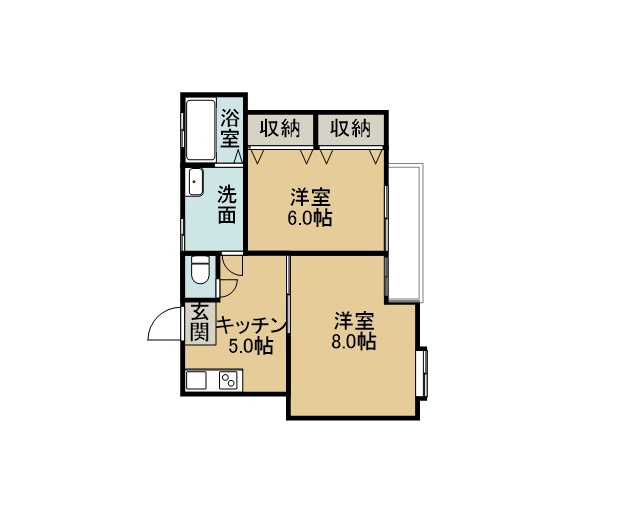 住真居麗ビックフレンドⅢ 間取り