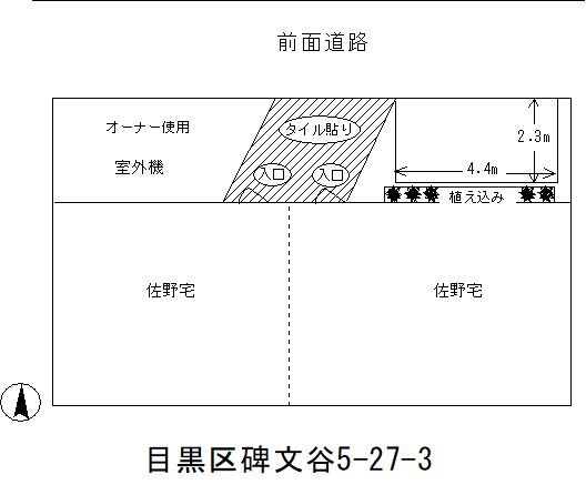 佐野駐車場 01号室 間取り