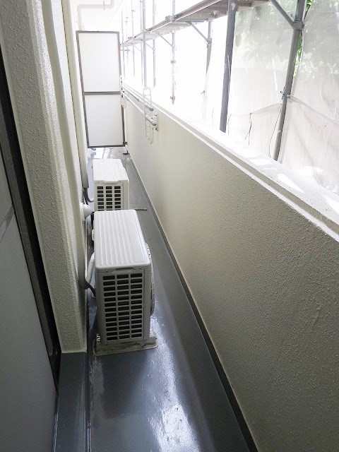 パーシモンコート ベランダ